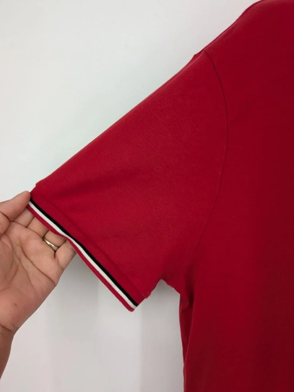 Polo Ralph Lauren Red Polo Shirt Slim Fit Preppy Normcore Ivy League Golf XLarge